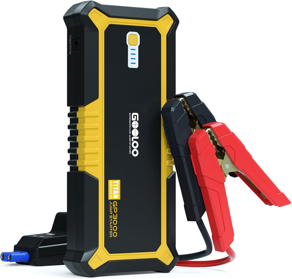 GOOLOO GP3000 Jump Starter, 3000A Peak Car Starter (9L Gas or 7L Diesel)