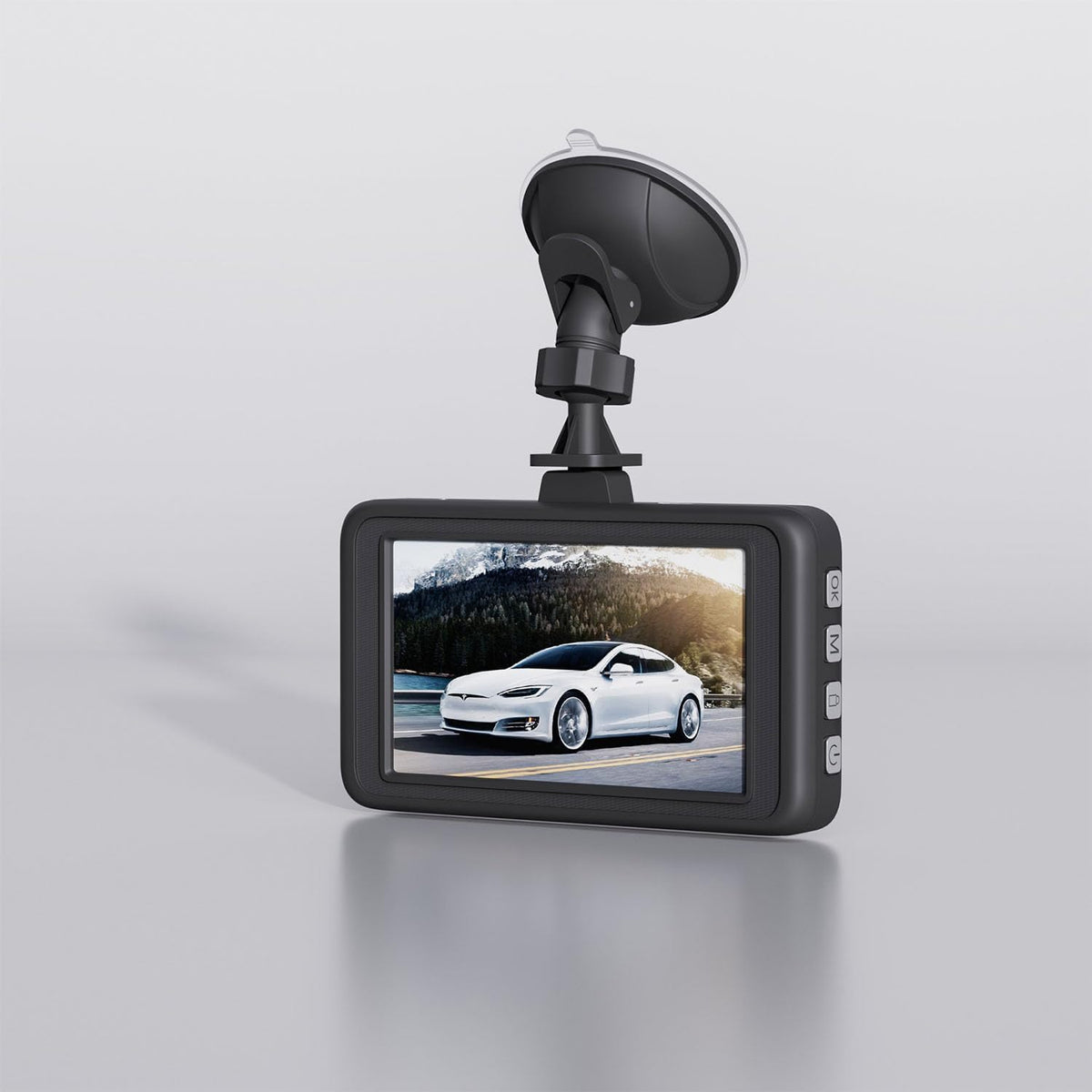 1080P Full HD Dash Cam, 3-Inch Dashboard Camera with 170° Ultra-Wide Angle, Superior Night Vision & Low Light, Built-in Loop Recording, G-Sensor Emergency Lock, Compact Design