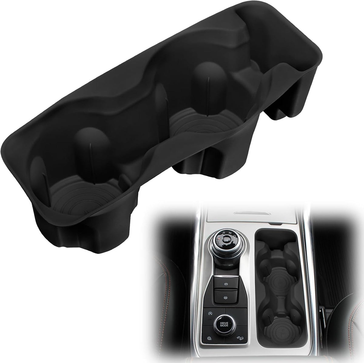 Center Console Cup Holder Insert for Ford Explorer 2020-2024 Accessories