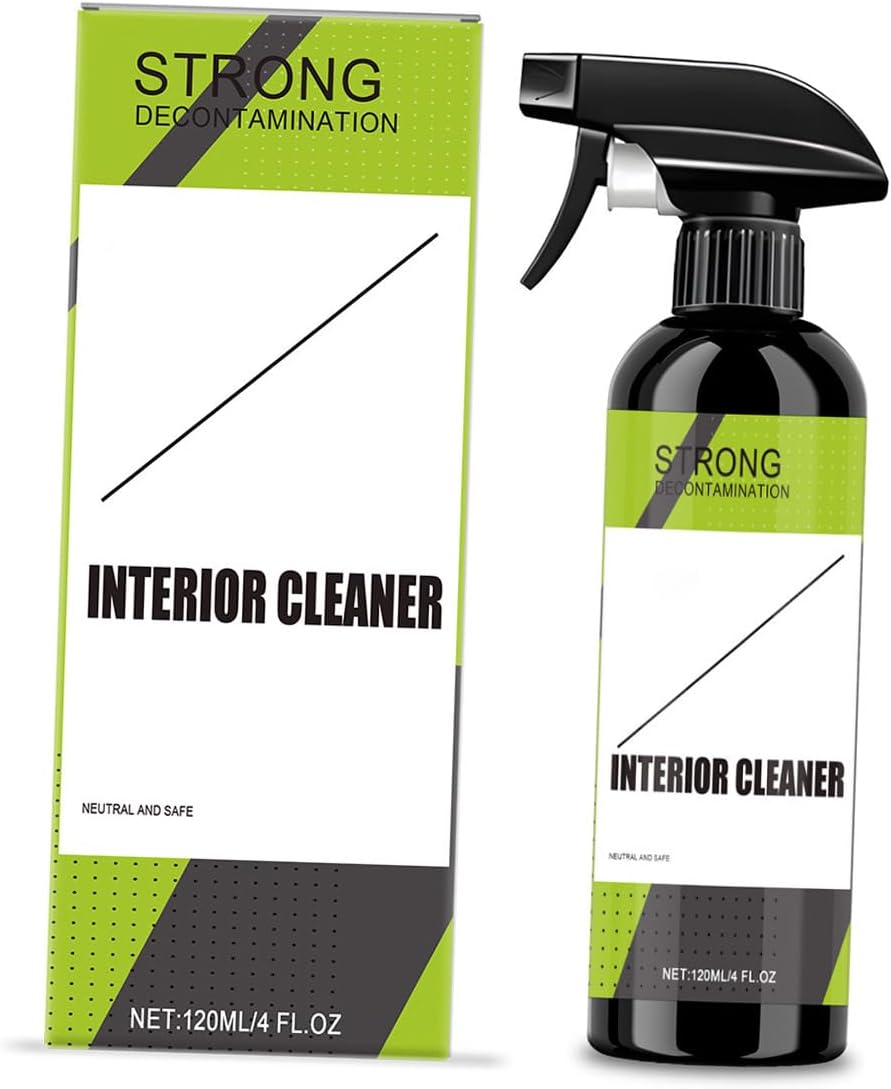 Easy to Use Waterless Car Interior Sprayer for Quick of Seats Dashboards and Ceilings 120ml Waterless