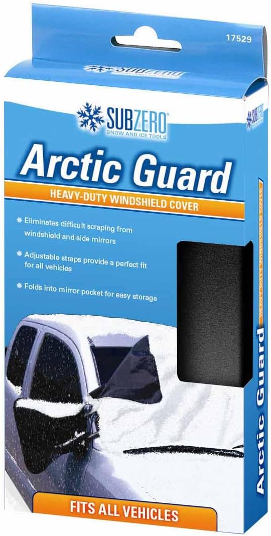 SubZero 17529 Heavy Duty ArcticGuard Snow and Ice Universal Windshield Cover