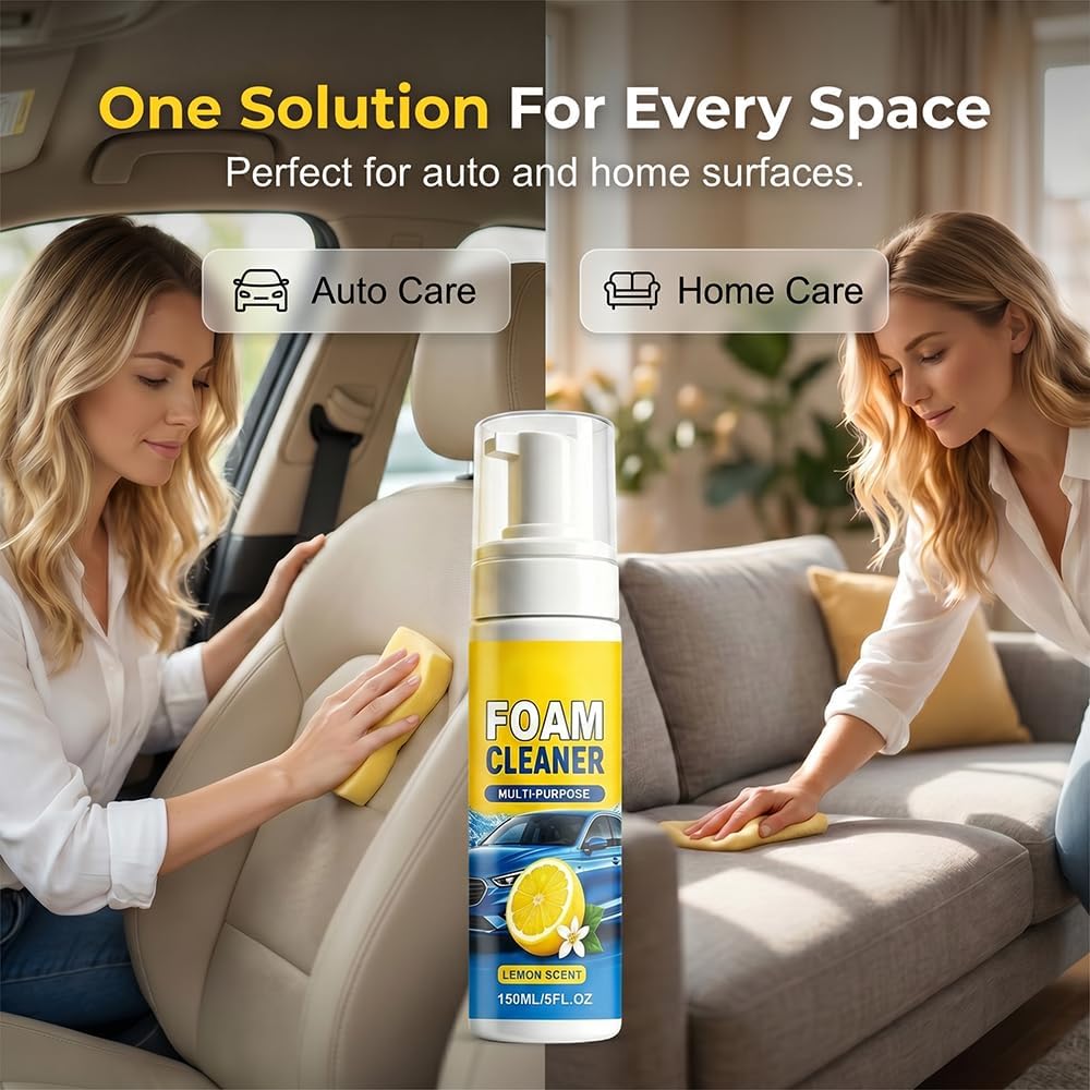 Multi Purpose Foam Cleaner, 2026 New Car Interior Foam Cleaner (1)