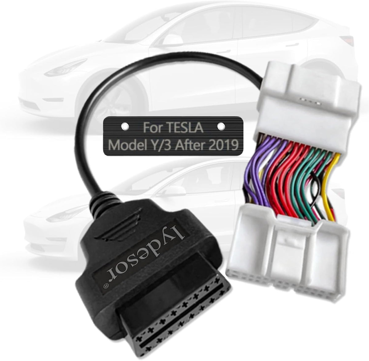 OBD2 Adapter for Tesla Model 3/Y 26Pin to 16Pin OBDDiagnostic Cable