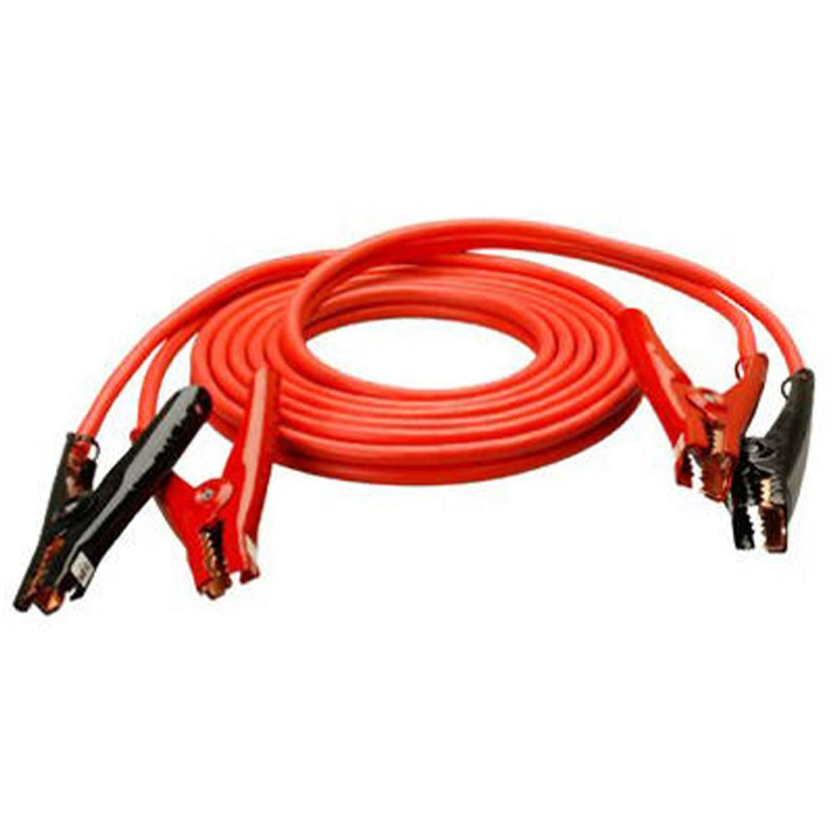 Master Mechanic Heavy-Duty Booster Cables, 4 Gauge, Red, 20 Feet