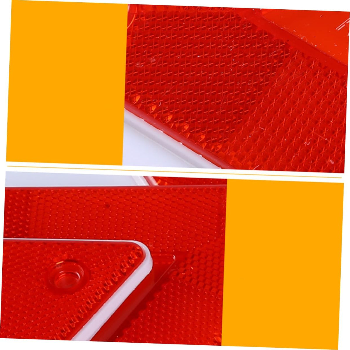 Alipis 5 Pcs Triangle Warning Sign for Truck Roadside Emergency