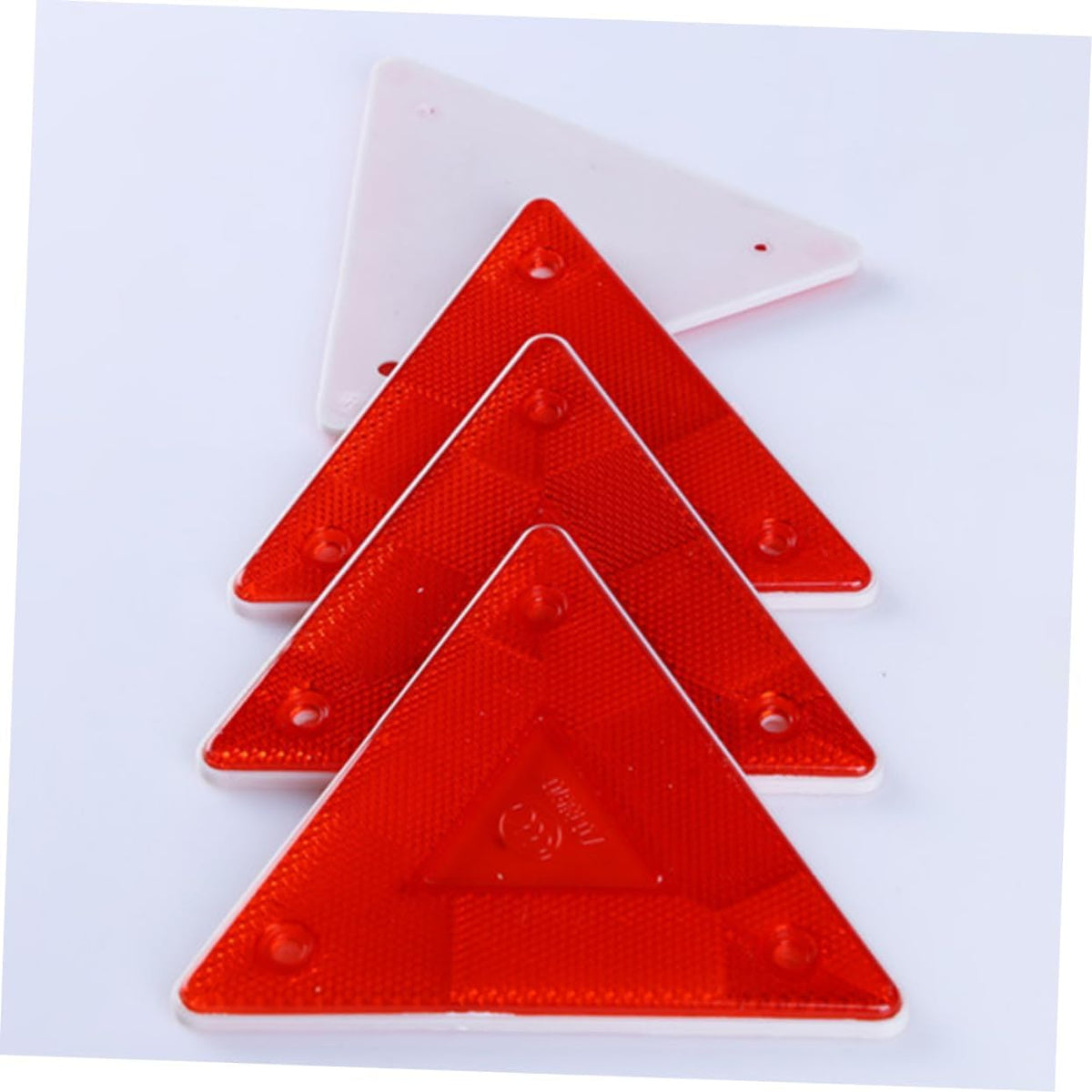 Alipis 5 Pcs Triangle Warning Sign for Truck Roadside Emergency