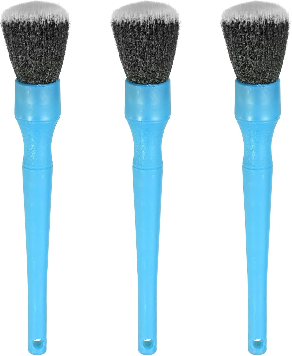 HARFINGTON 3pcs Car Detailing Brush 9.25" Soft Bristle Auto Cleaning Brush