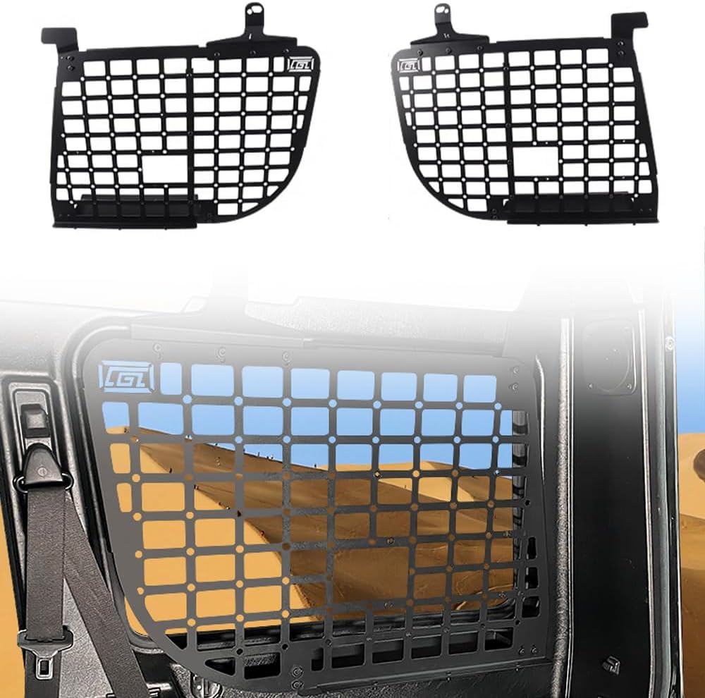 for Mercedes-Benz G-Class G500 G550 2004-2018 Car Rear Trunk Molle Storage Panel Organizer Car Accessories Gathering Zone (Whole Kit)