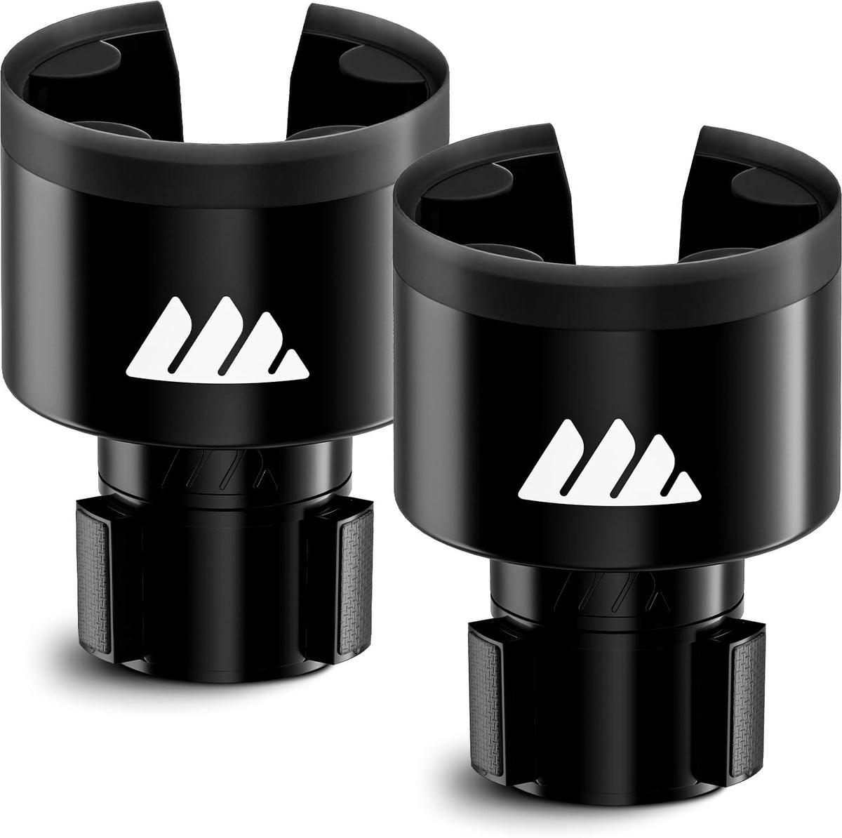 Integral Ultimate Car Cup Holder Expander with Adjustable Base - 2 Pack