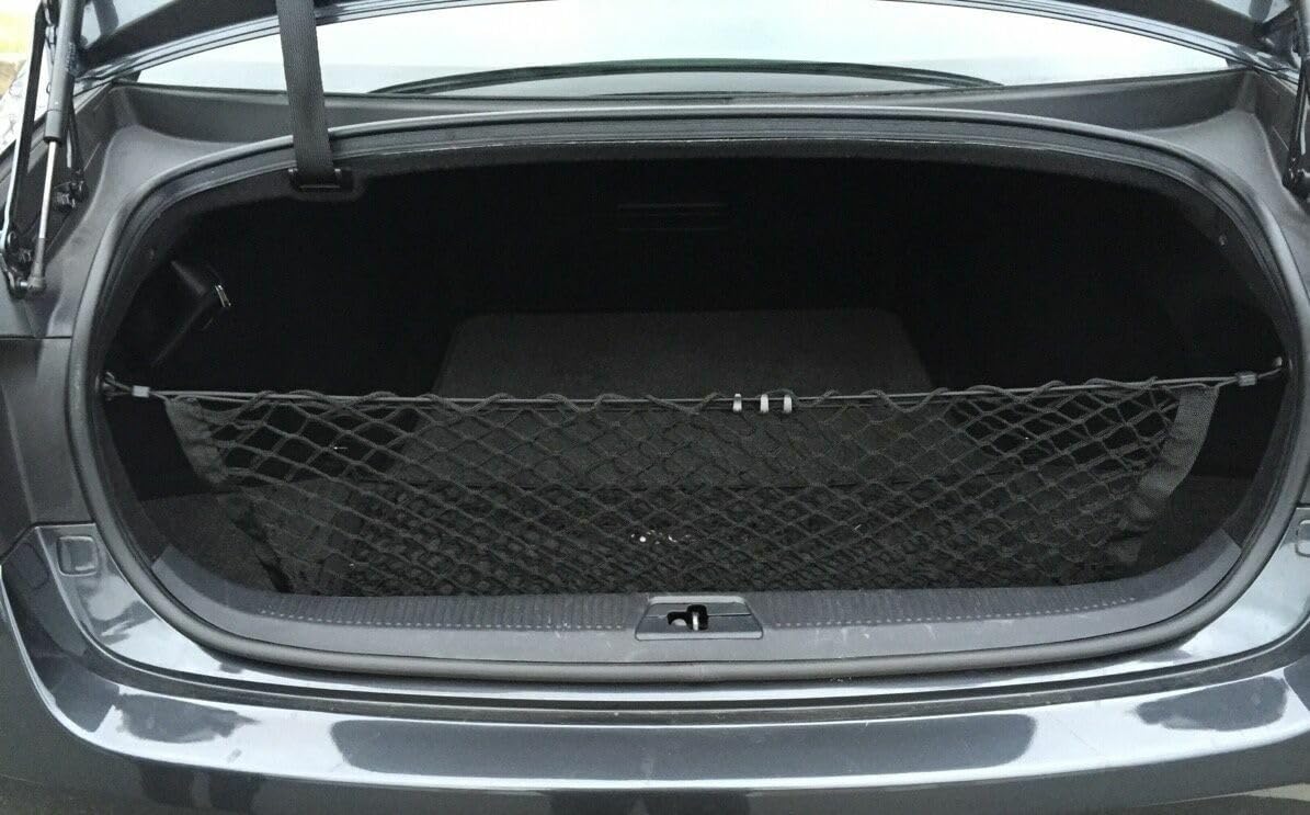 Trunk Organizer Cargo Net for Lexus GS350 GS400 GS430 GS450h GS460 1998-2020 – Envelope Style Cargo Net for Sedan - Premium Mesh Car Trunk Organizer–Compatible with GS350 GS400 GS430