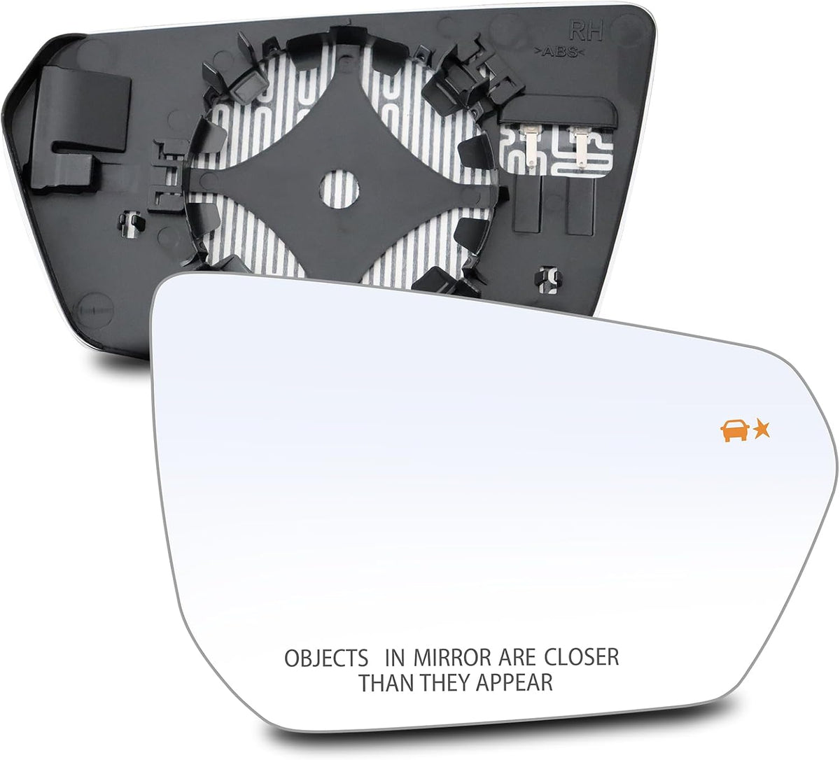 Passenger Right Side Mirror Glass, Fit for Equinox 18-24