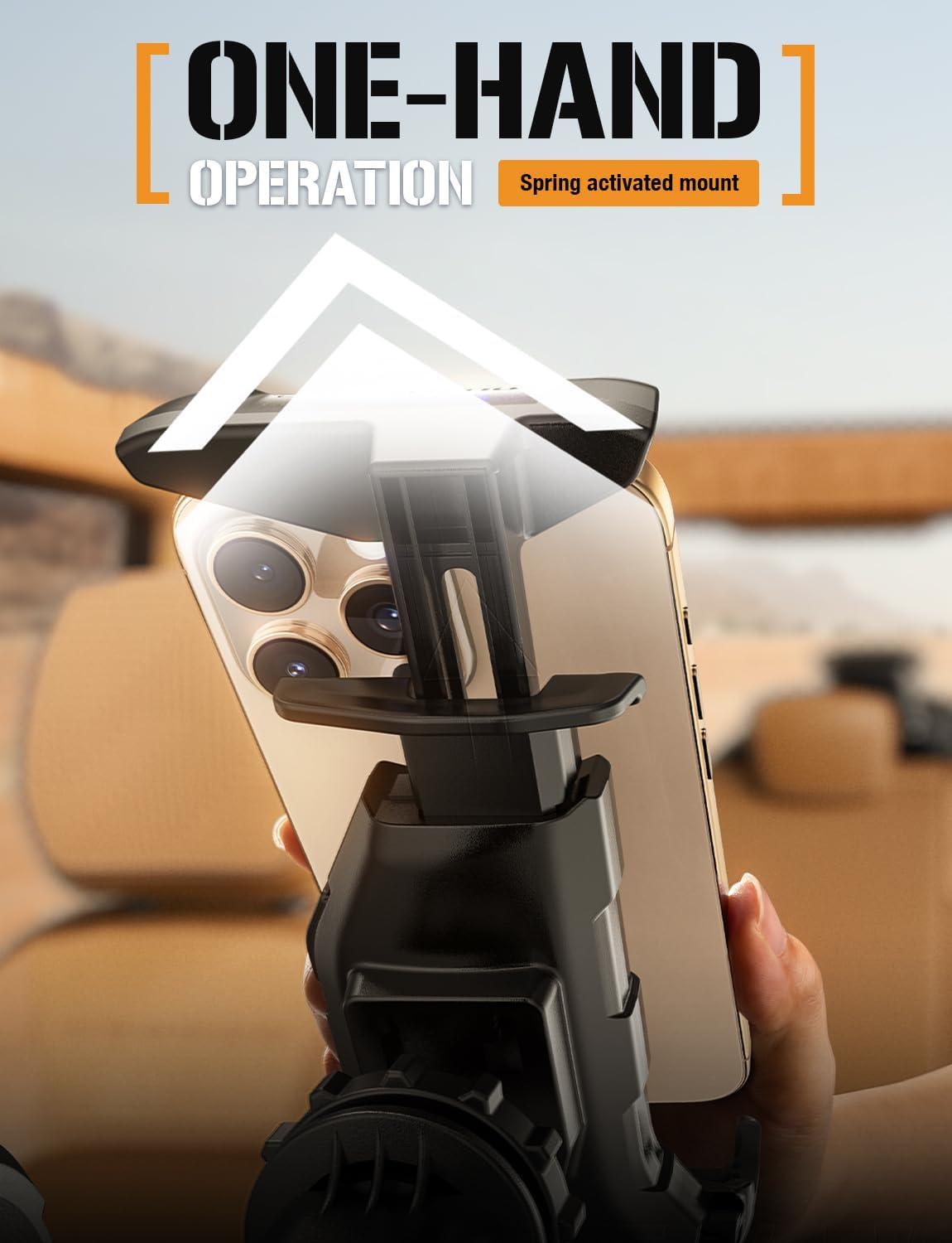 ToughTested Heavy Duty Tablet Mount for Truck, Dash & Windshield Suction
