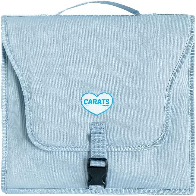 Cool Carats Car Seat Cooling Pad for Adult – COOLTECH Car Seat Cooler for Hot Weather – Innovative Cooling Pad Offers Quick Relief and Comfort, Your Summer Essential for Travel (Grey)