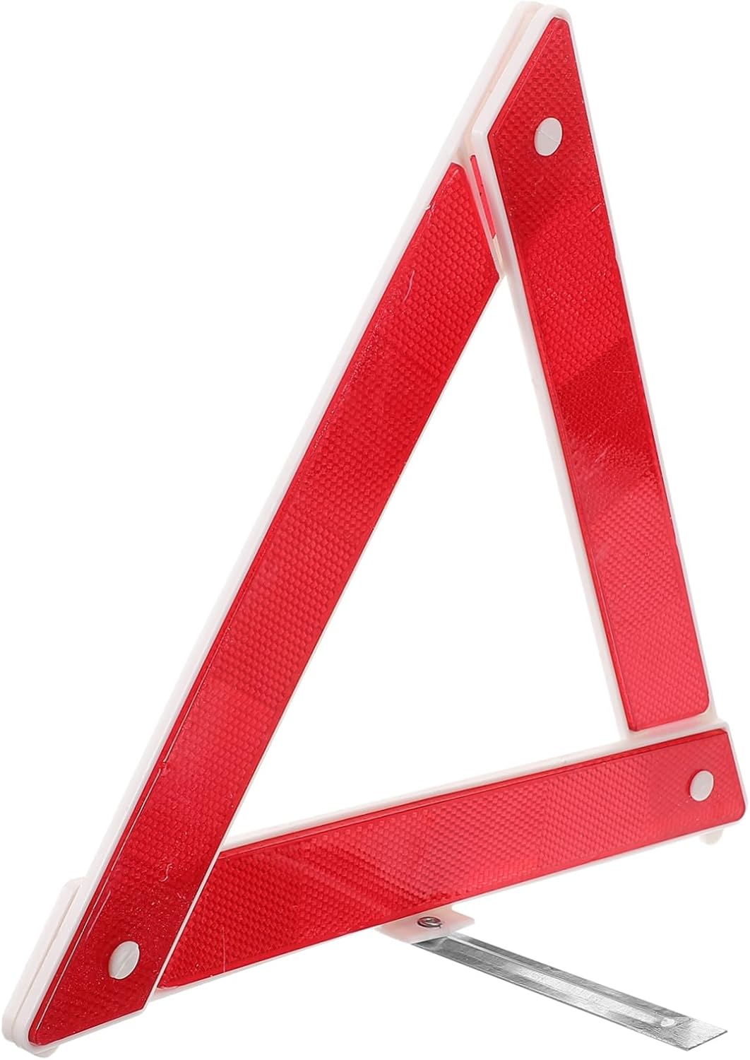Gatuida 5pcs Safety Sign Reflective Triangle Road Warning Triangle Emergency Car Reflector Driveway Reflectors Dot Approved