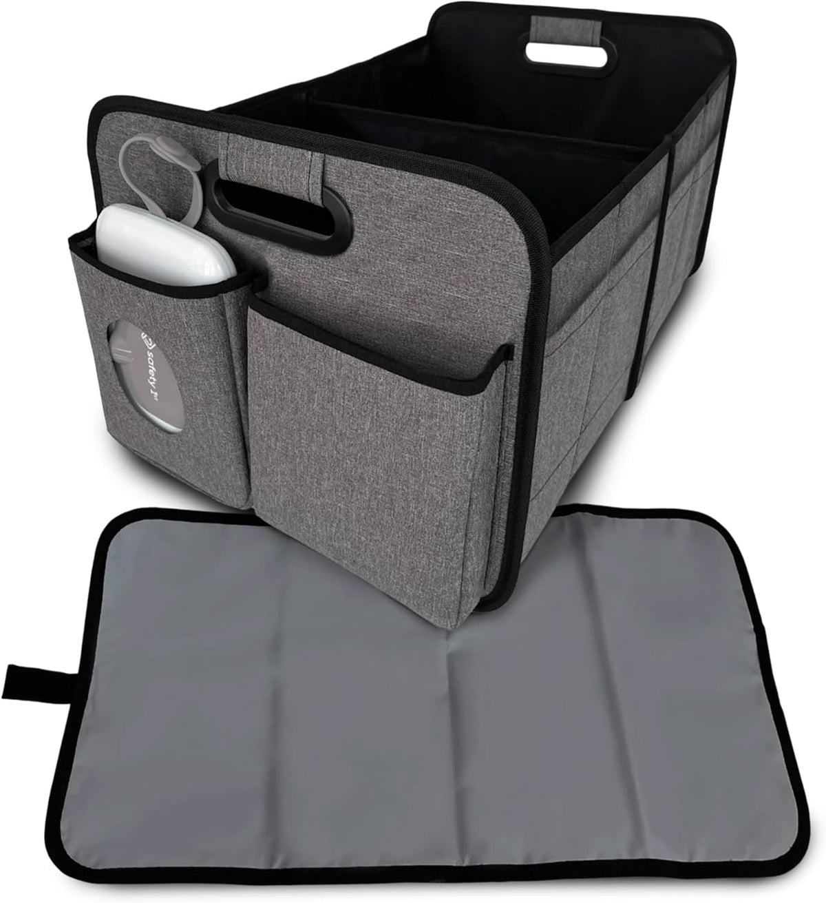 Safety 1st Baby Trunk Organizer & Diaper Changing Station, Gray