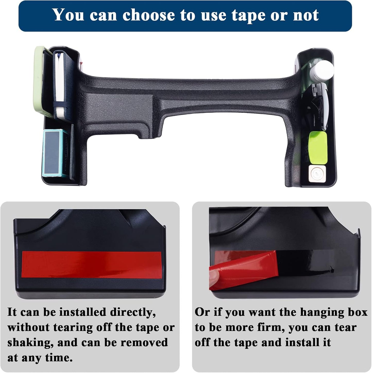 Center Console Gear Shift Organizer Tray Compatible with Jeep Wrangler JL/JLU 2018-2023 2024 2025 2026 and Jeep Gladiator JT Truck 2020-2023 2024 2025 2026 Storage Box Accessories (Not for JK/JKU)