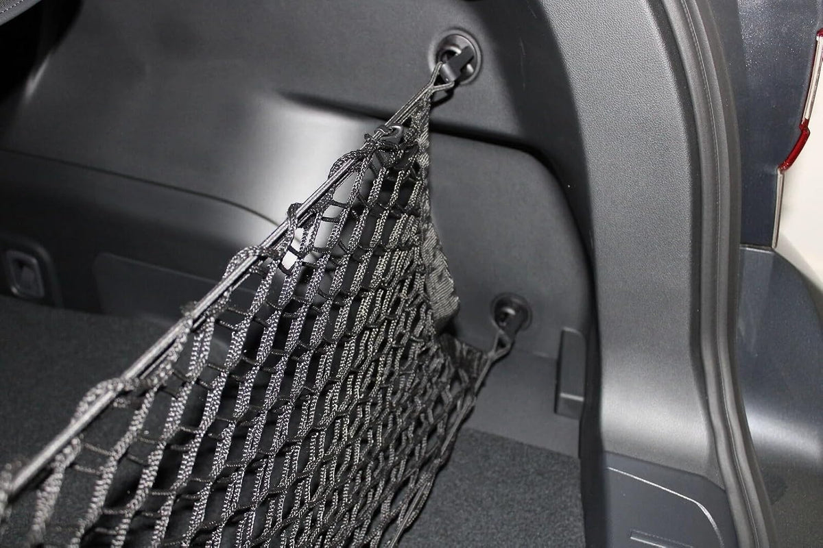 Trunk Organizer Cargo Net for Subaru Crosstrek 2016-2026–Envelope Style Cargo Net for Hatchback/Wagon–Premium Mesh Car Trunk Organizer Vehicle Carrier Storage–Compatible with Crosstrek