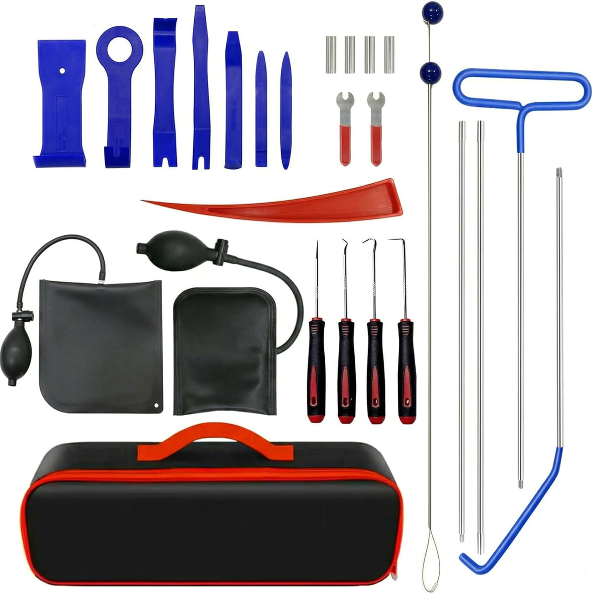 26-Piece Car Tool Kit, Auto Repair Set with Bag