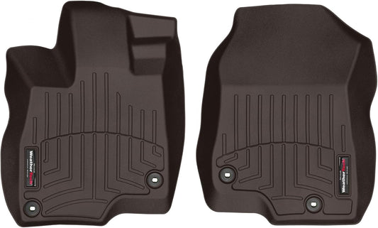 WeatherTech Custom Fit FloorLiners for Acura RDX - 1st Row (4714691), Cocoa