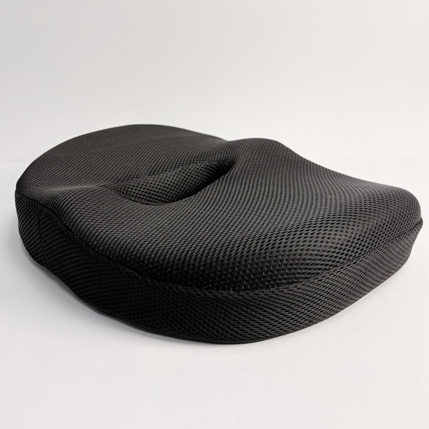 Comfort Digest DonutRelax Ergonomic Donut Seat Cushion | Breathable Cover, Center Opening, Non-Slip Base