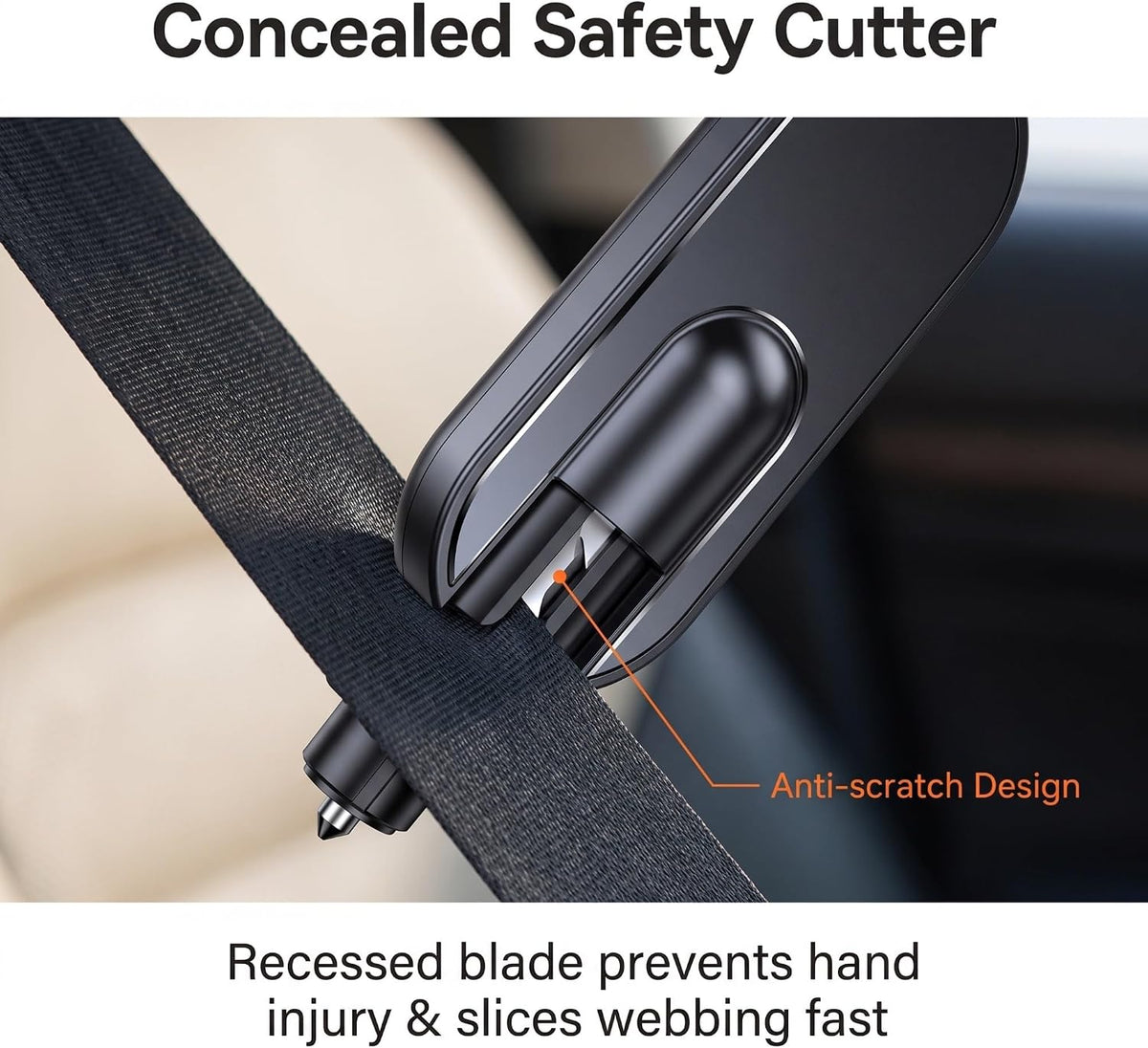 2026 Upgraded 2 Pcs 2-in-1 Car Emergency Escape Tool
