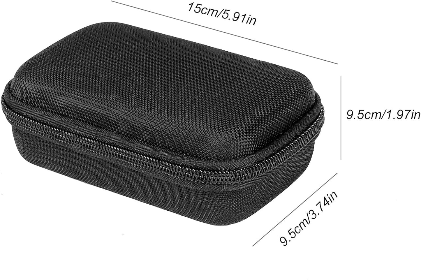 Aenllosi Hard Carrying Case Compatible with OLYMPUS Tough TG-6 / OM System Tough TG-7 Waterproof Camera(Case Only,Black)