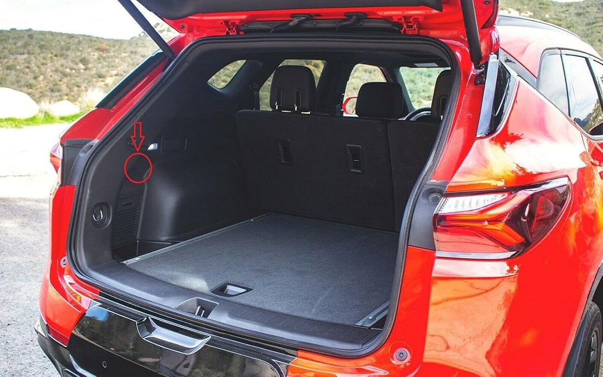 Trunk Organizer Cargo Net for Chevrolet Blazer 2019–2025 – Envelope Style Cargo Net for SUV – Premium Mesh Car Trunk Organizer Vehicle Carrier Storage – Compatible with Chevy Blazer