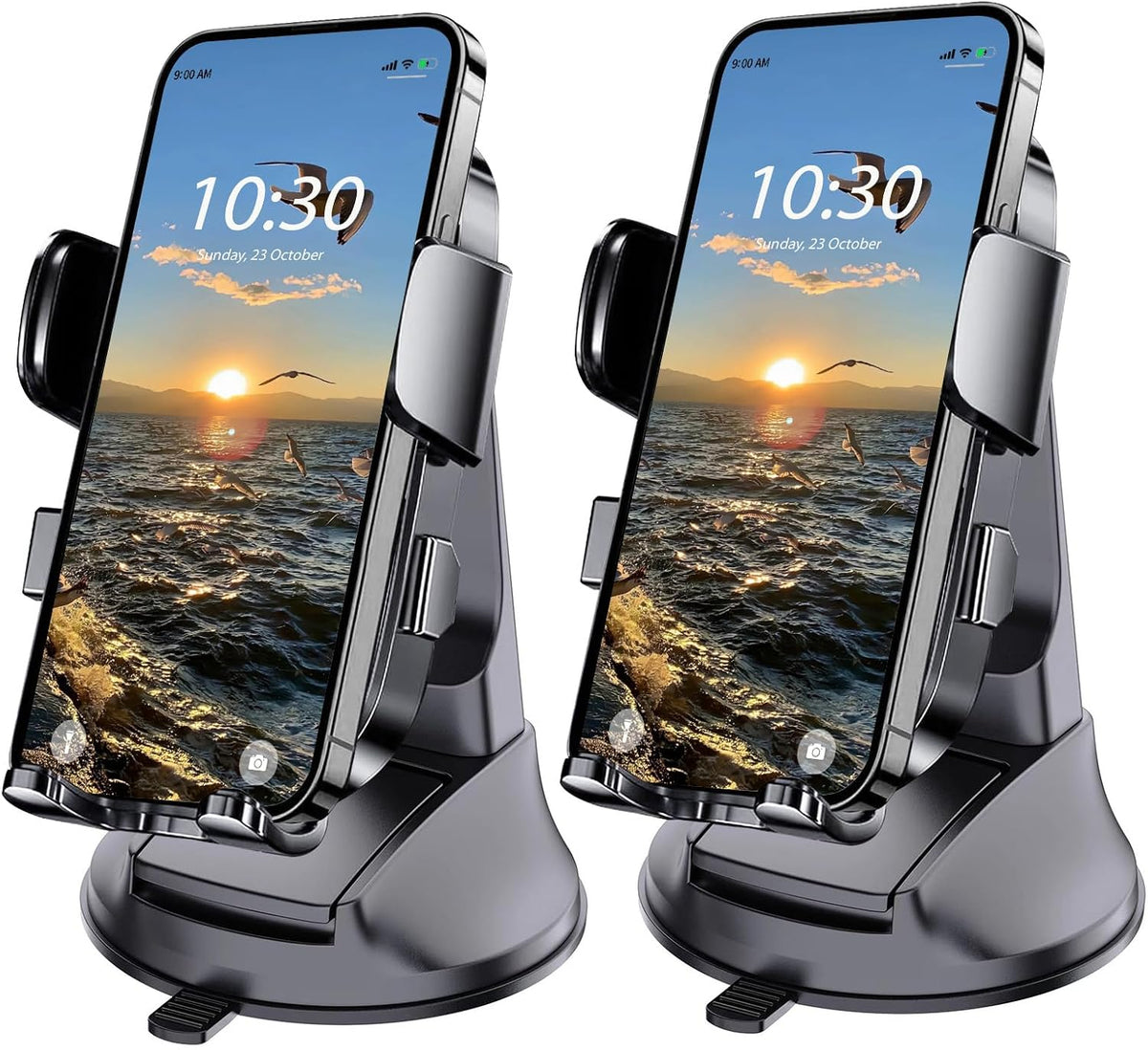Boat Phone Holder, Suction Cup Boat Cell Phone Mount Marine Dashboard