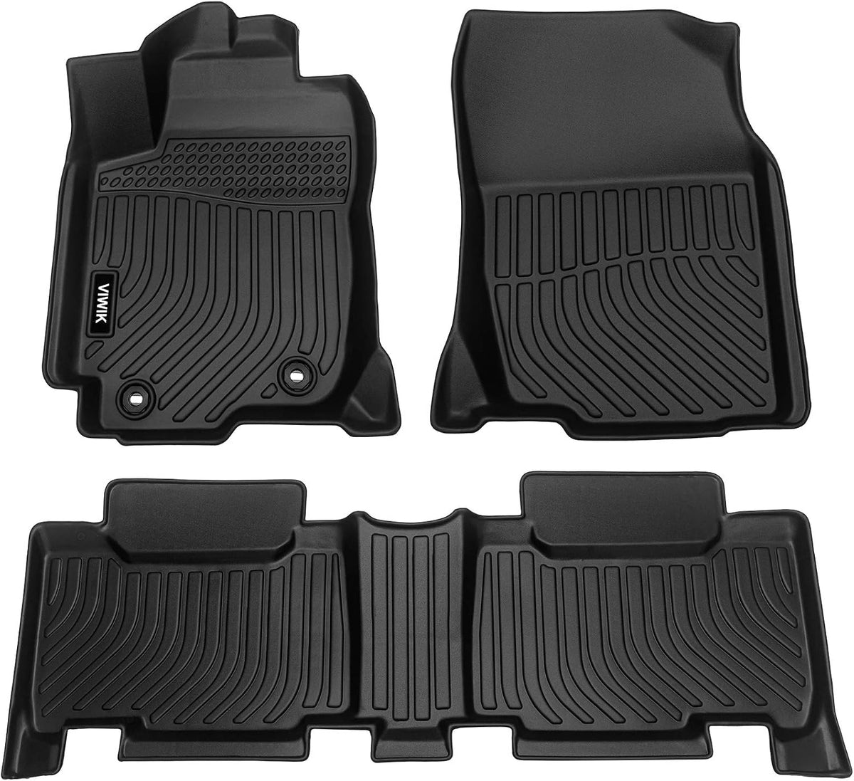 VIWIK Floor Mats Fit for Nissan Pathfinder 7 Seat 2013-2020