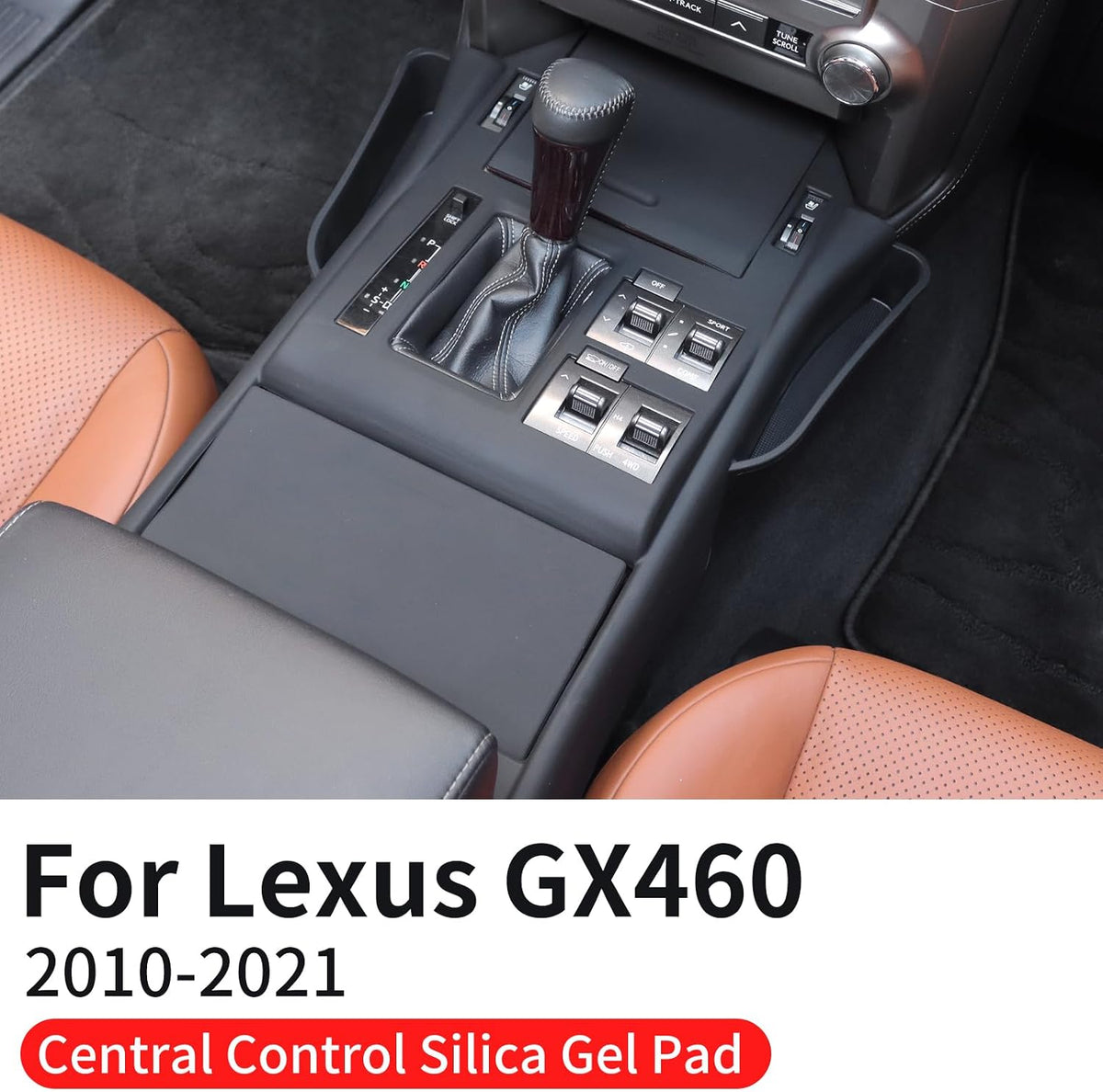 Central Control Silicone Storage Box for 2010-2021 Lexus GX460 Modified