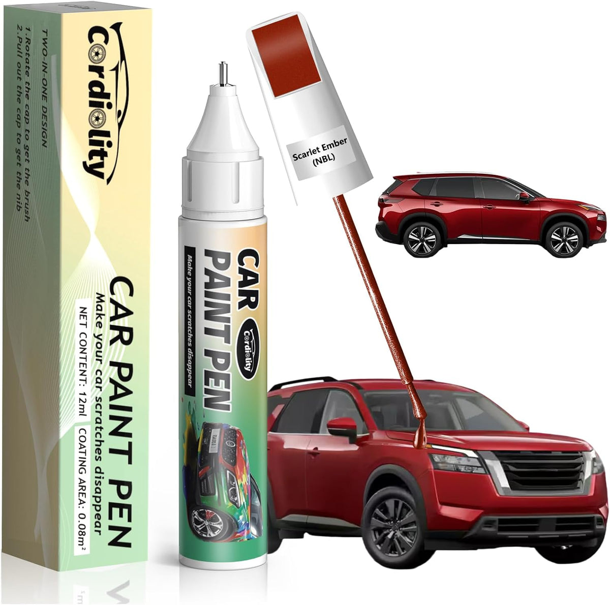 Car Touch Up Paint Blueprint(8X8) for Toyota