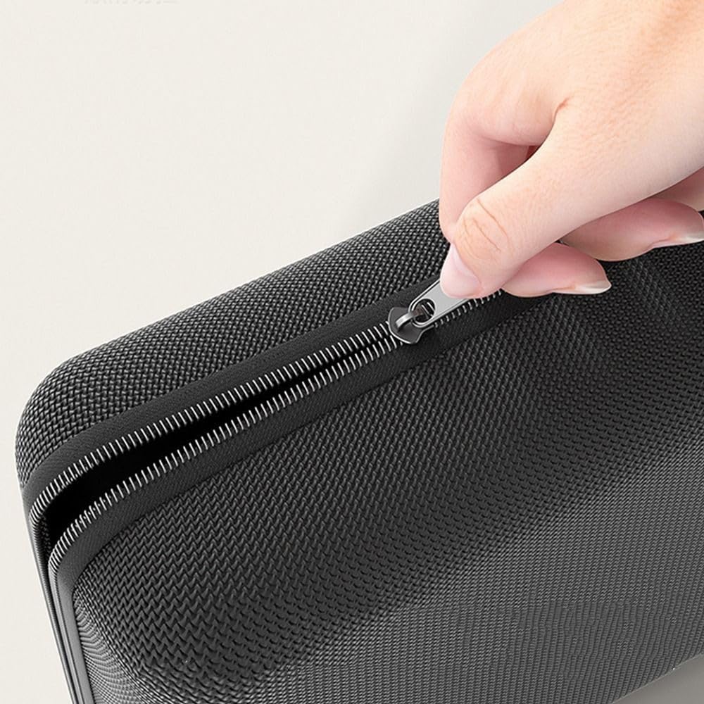 Leadigol EVA Hard Shell Storage Bag for Handheld Car Vacuum Cleaner, Headphone Charger Data Cable Storage Case, Portable Dustproof Bag