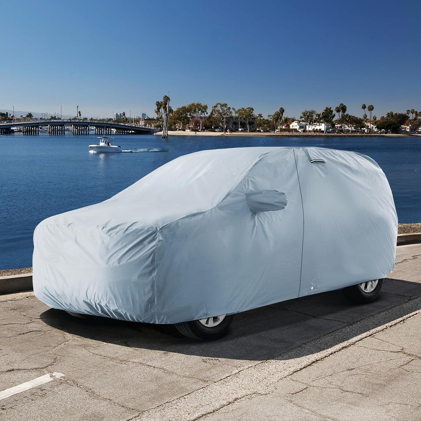 SUV Custom-Fit Car Cover for Nissan Xterra | Waterproof All Weather SUV Cover for UV, Rain, Snow, and Ice. Premium Quality, Suitable for Both Indoor and Outdoor Use. (Year Fits 2000-2015)