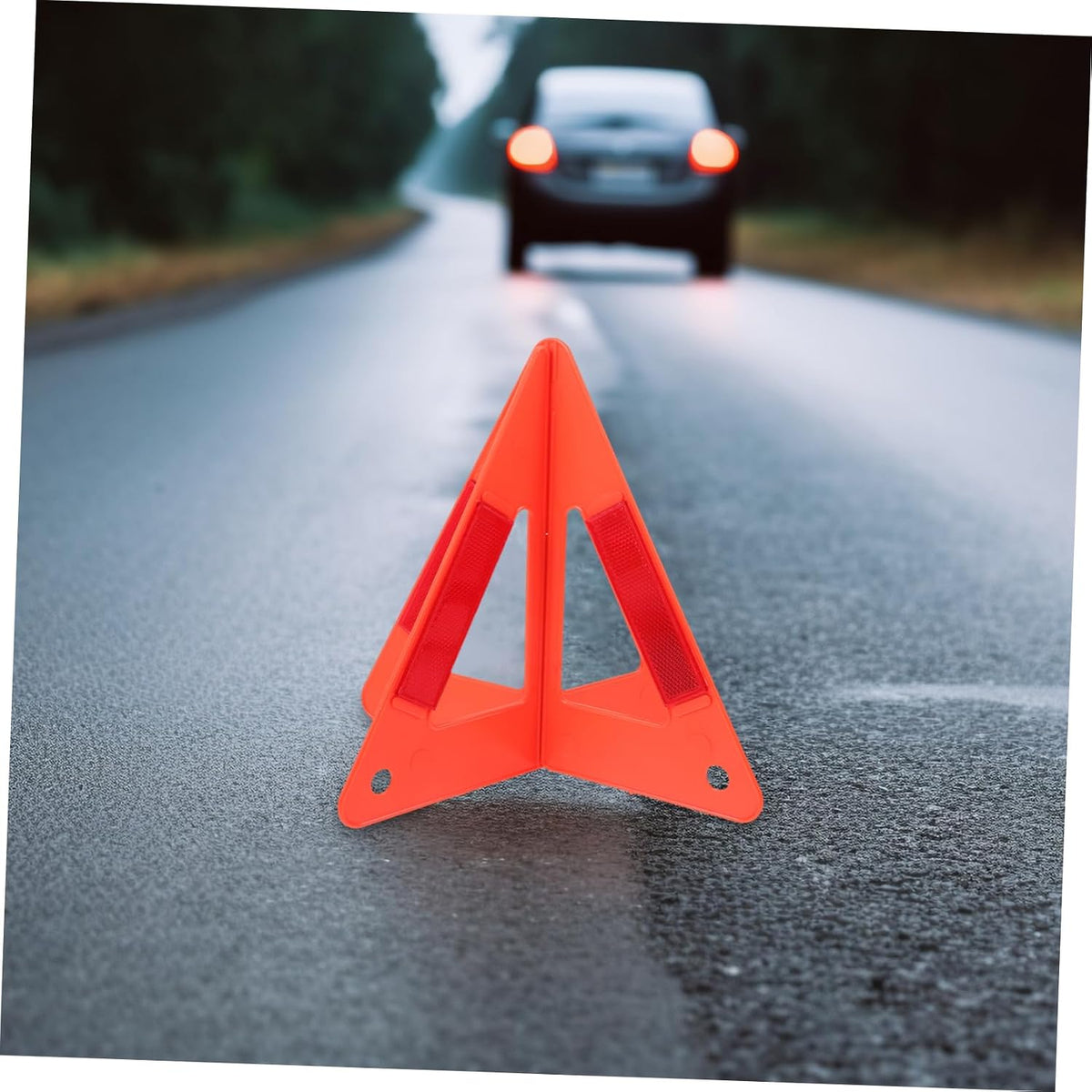 Reflective Warning Triangle Road Safety Sign for Car Emergency Use