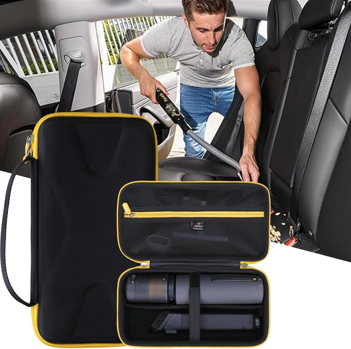 Aproca Case for HOTO Car Vacuum Portable Cordless, Case Only