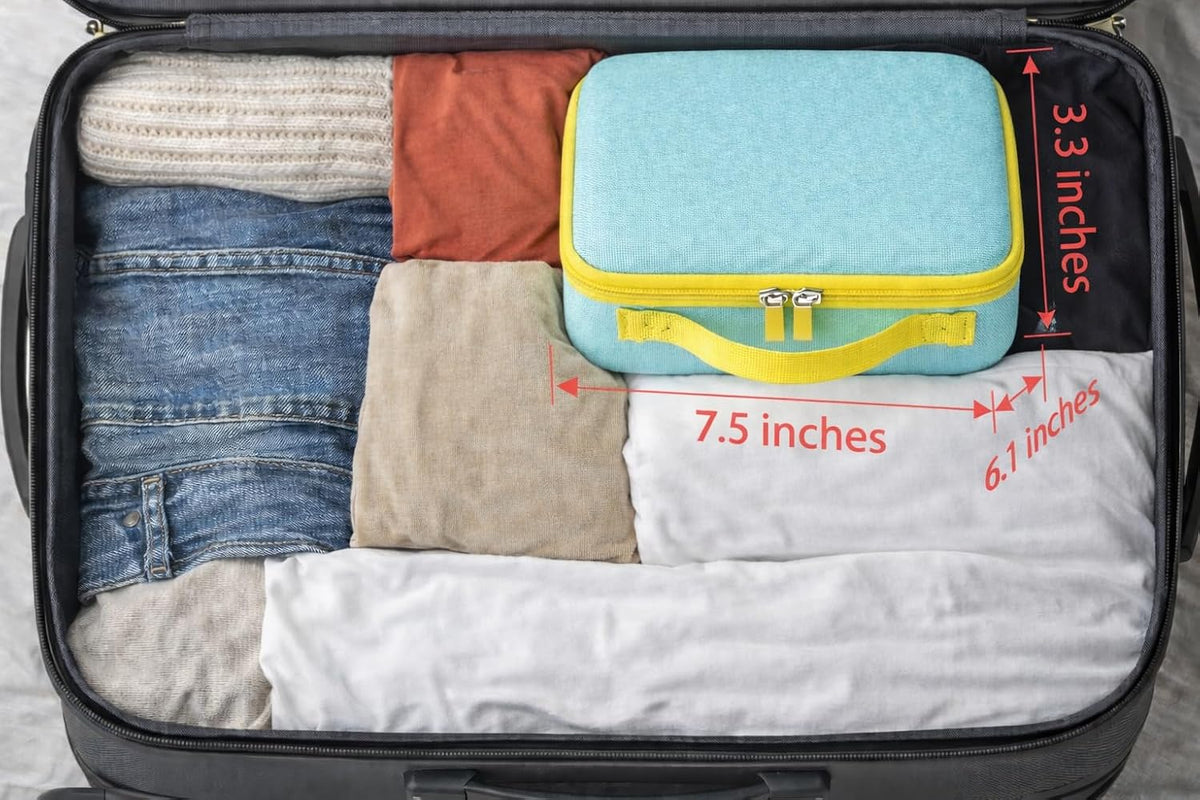 Carrying Case Compatible with Nex Playground – Travel Storage Bag for Game System & Accessories, Protective EVA Hard Shell, Organized Foam Insert, Portable Handle, Compact Travel Case for Kids