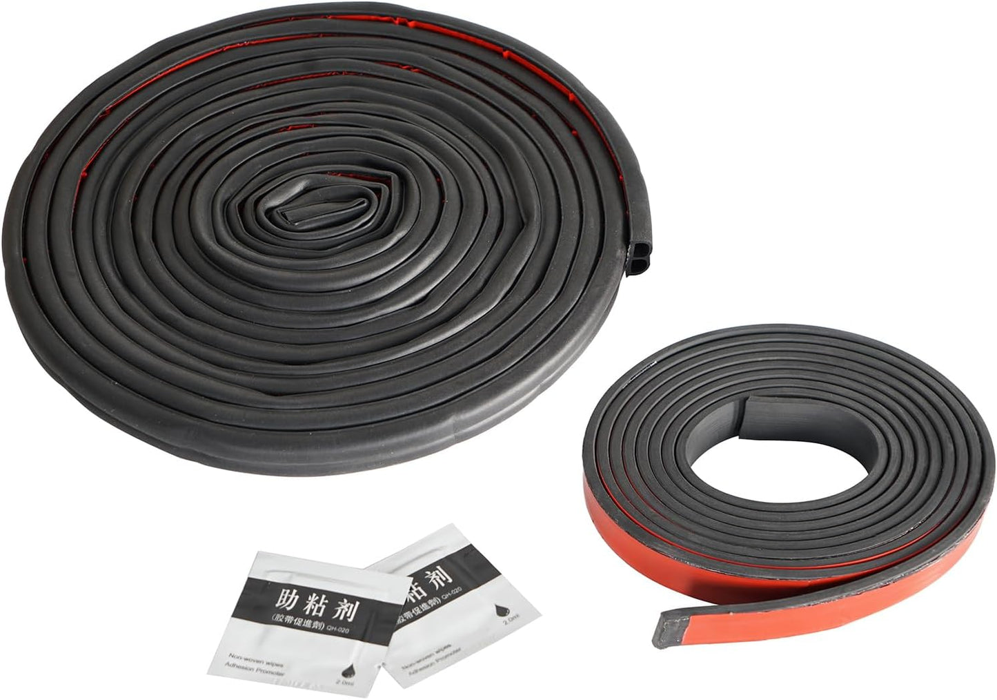 Hooke Road Hardtop Freedom Panel Seal Kit Weather Stripping for 2007-2026 Jeep Wrangler JK JL Gladiator JT, Roof Top Drip Strip Leak Fix Wind Noise Fix Kit