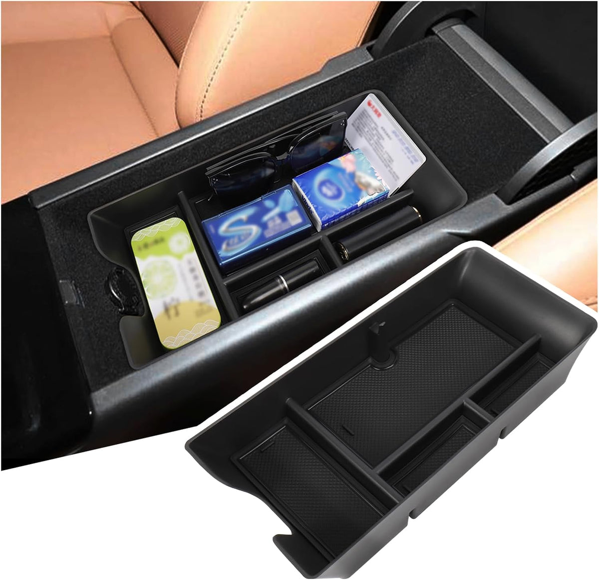 Center Console Organizer Set for 2025-2026 Toyota Camry