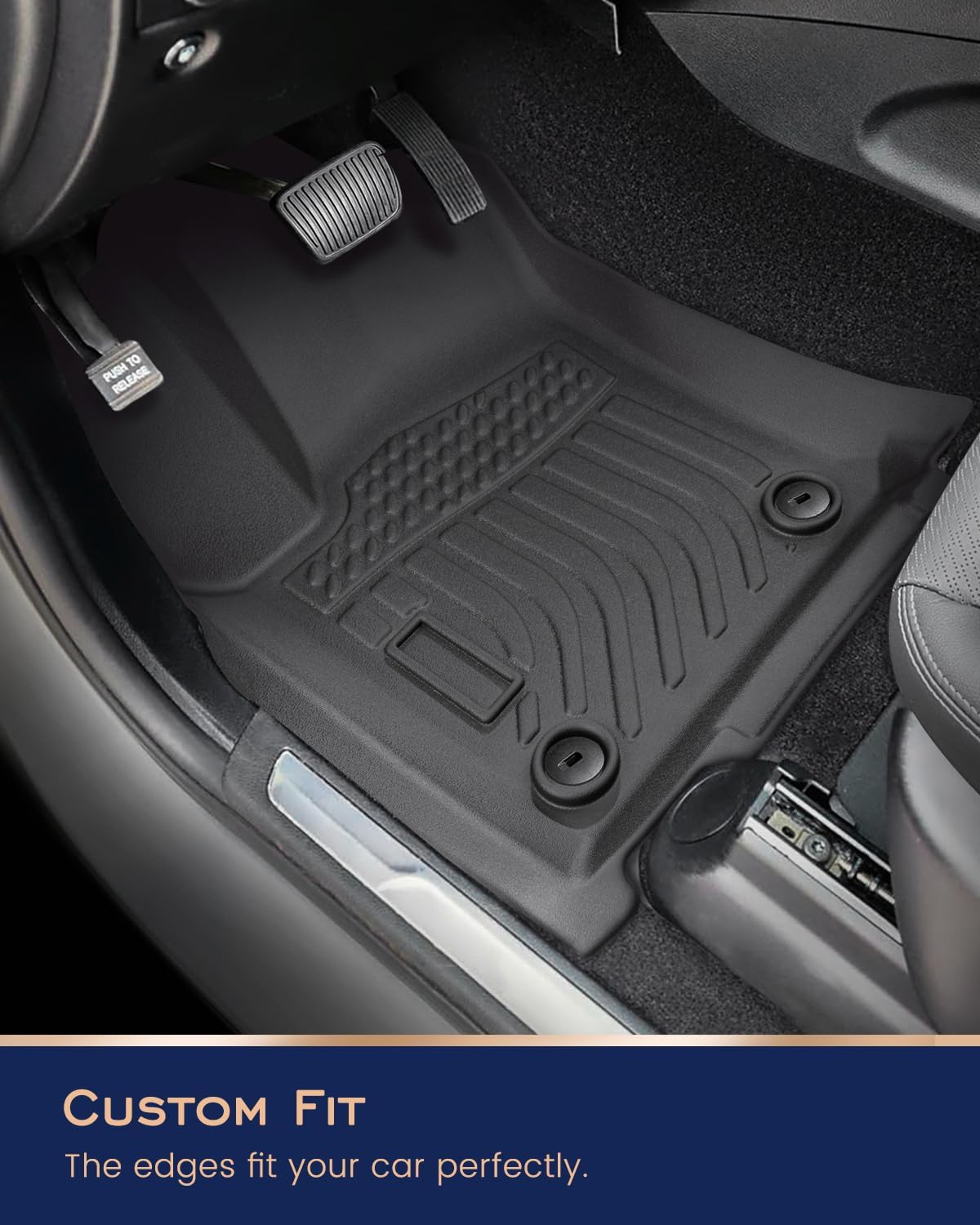 CreekT® for Jeep Grand Cherokee Floor Mats 2011-2021 & 2022 WK (Not for L) | All-Weather Waterproof Car Floor Mats & Cargo Liner for Jeep Grand Cherokee Accessories 2011-2017 2018 2019 2020 2021 2022