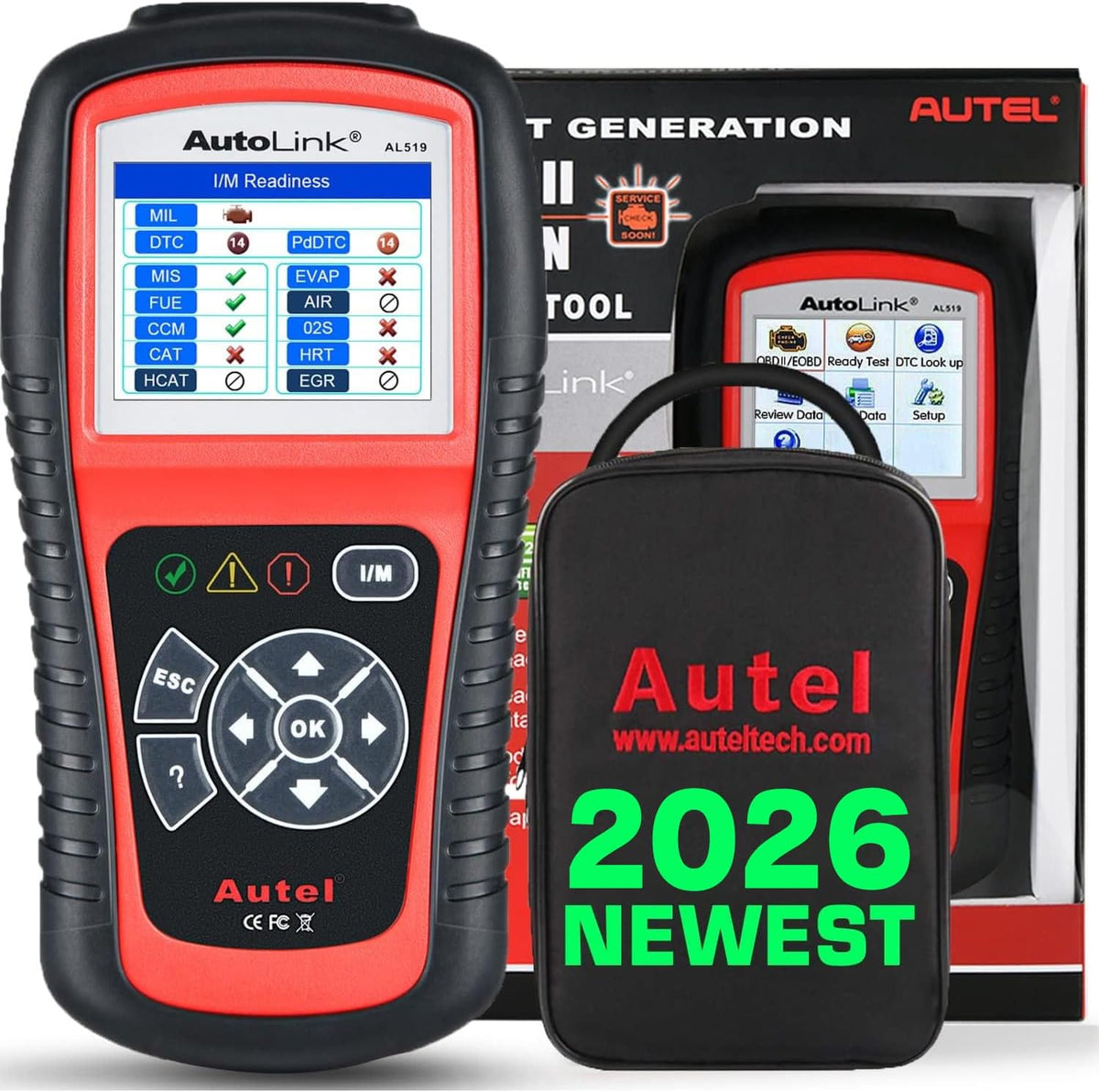 Autel AutoLink AL519 Enhanced Universal OBD2 Scanner Car Diagnostic Tool