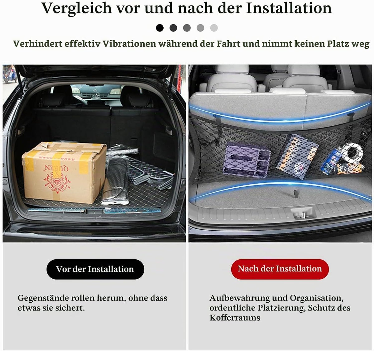 Trunk Cargo Net for Mercedes Benz GLS 450 2020-2026