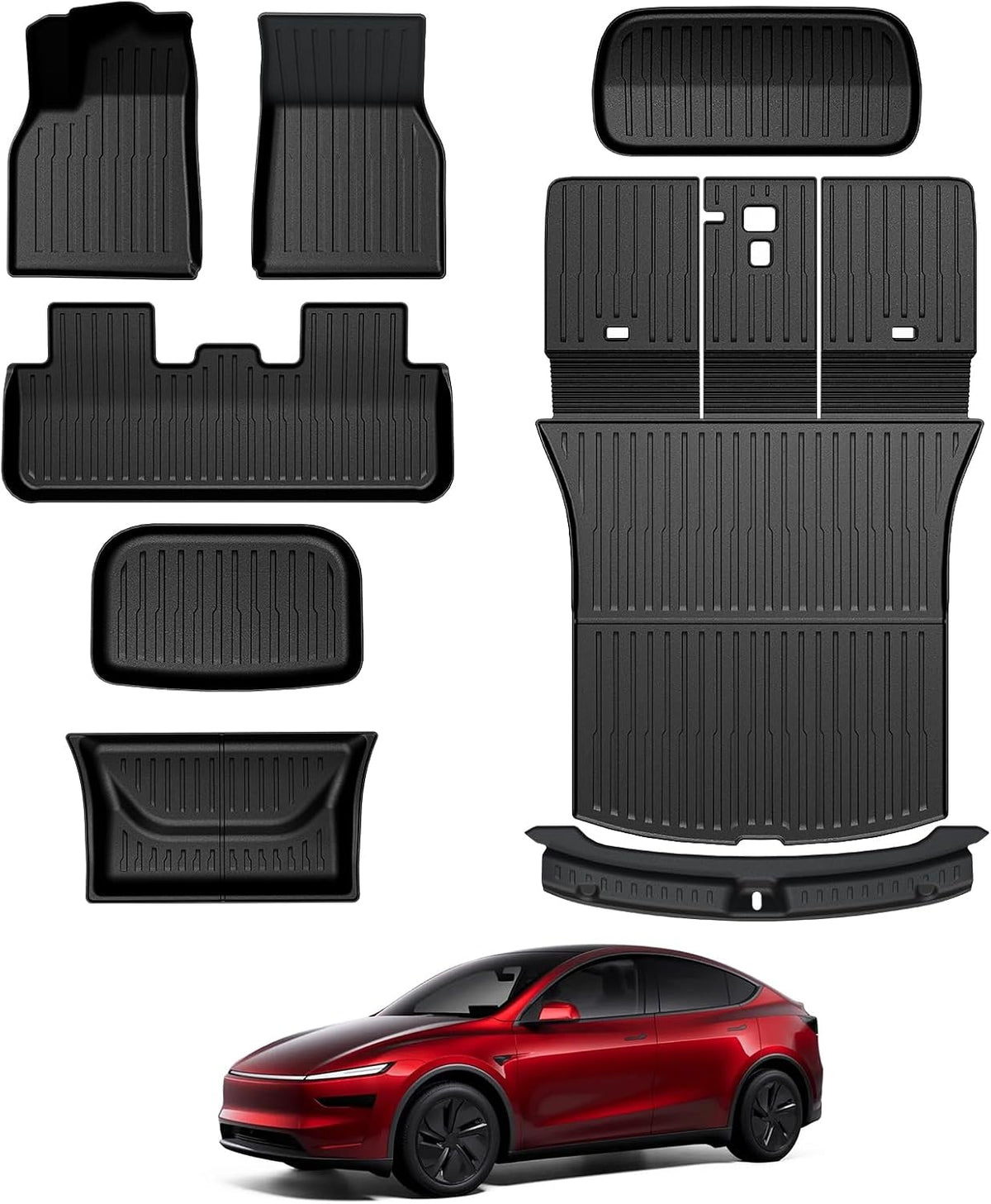 Floor Mats for 2025 2026 Tesla Model Y Juniper Accessories