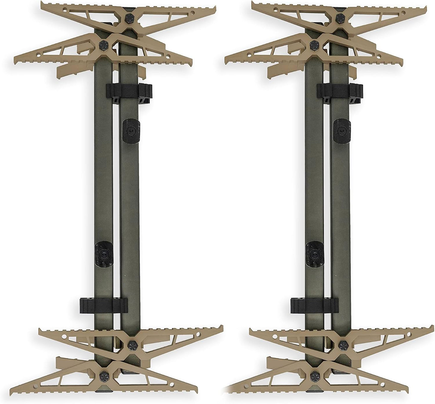 XOP Full RUT - Full Mobile Saddle Hunting System - Invader Saddle Platform, Mutant Saddle Harness, 4 Pack of X2 Sticks, J Hook Stick Carrying System, Striker Pack (2025)