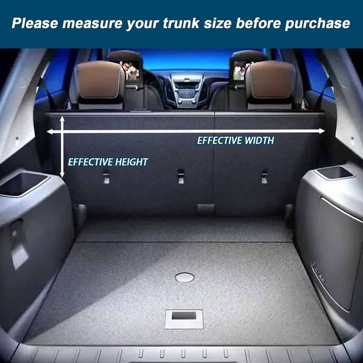 Deluxe Trunk Organizer for Medium or Large SUVs & RVs
