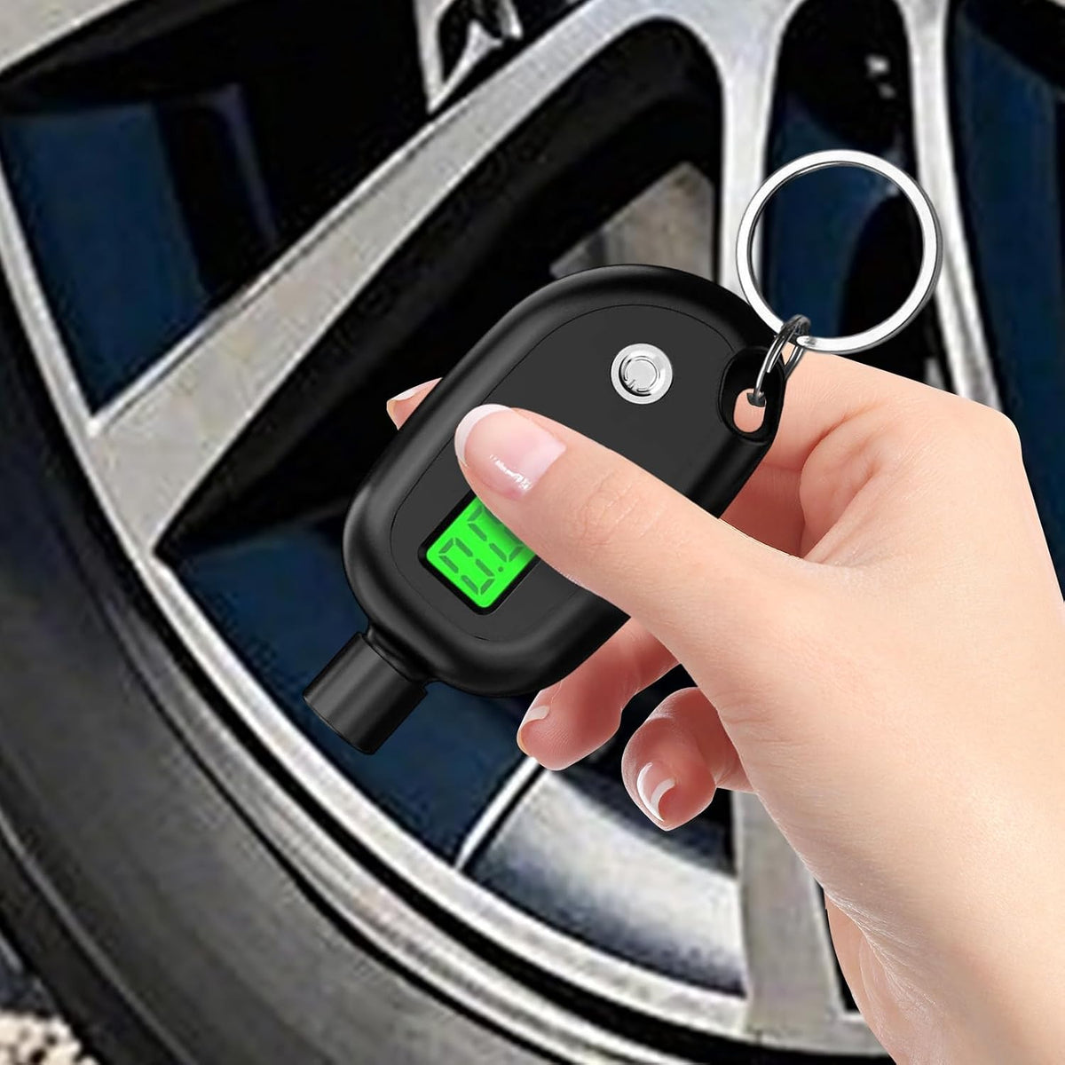 Digital Tire Pressure Gauge 0.5 Accuracy Checker