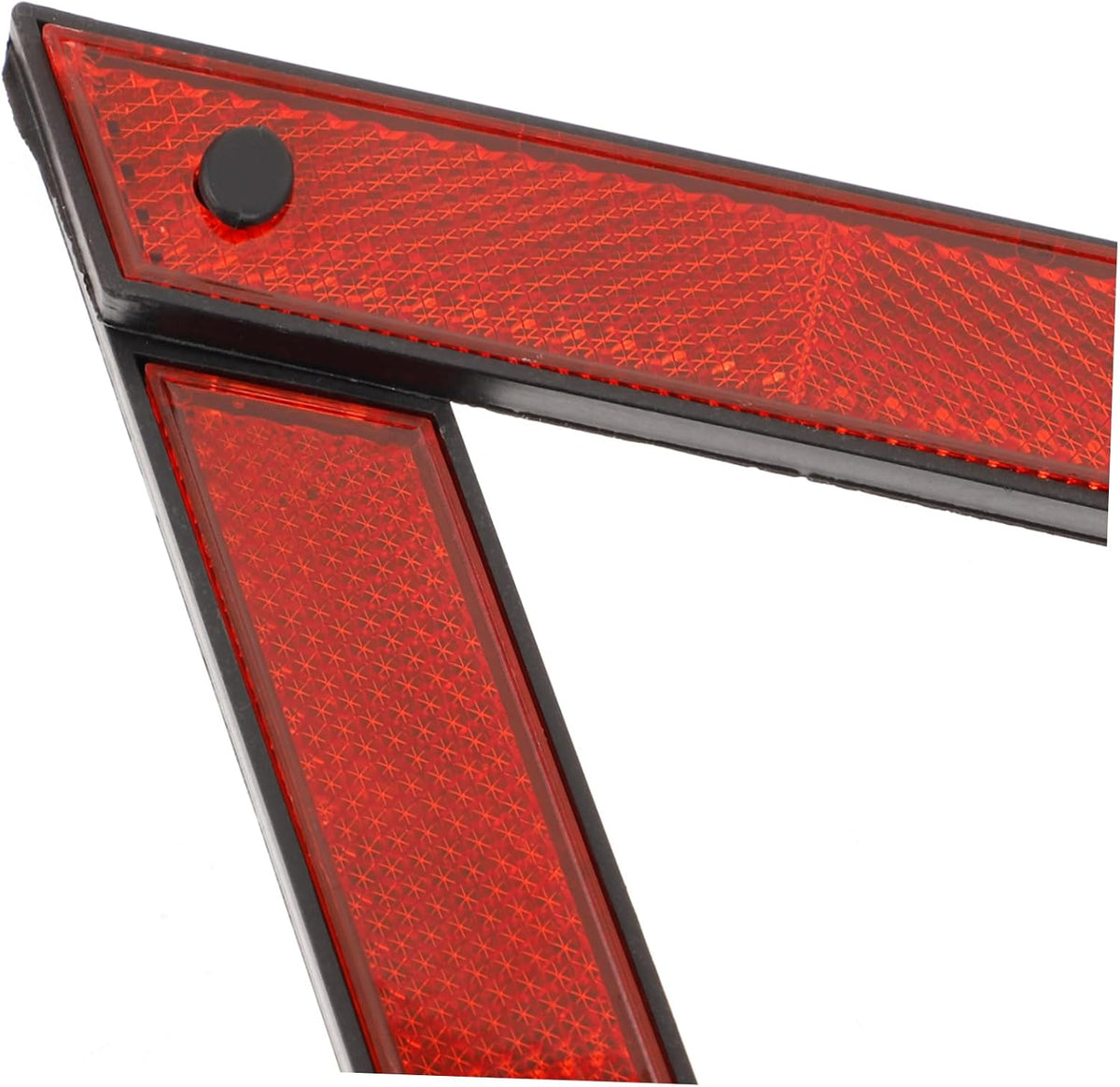 3pcs Safety Reflective Triangles ABS Triangular Warning Signs