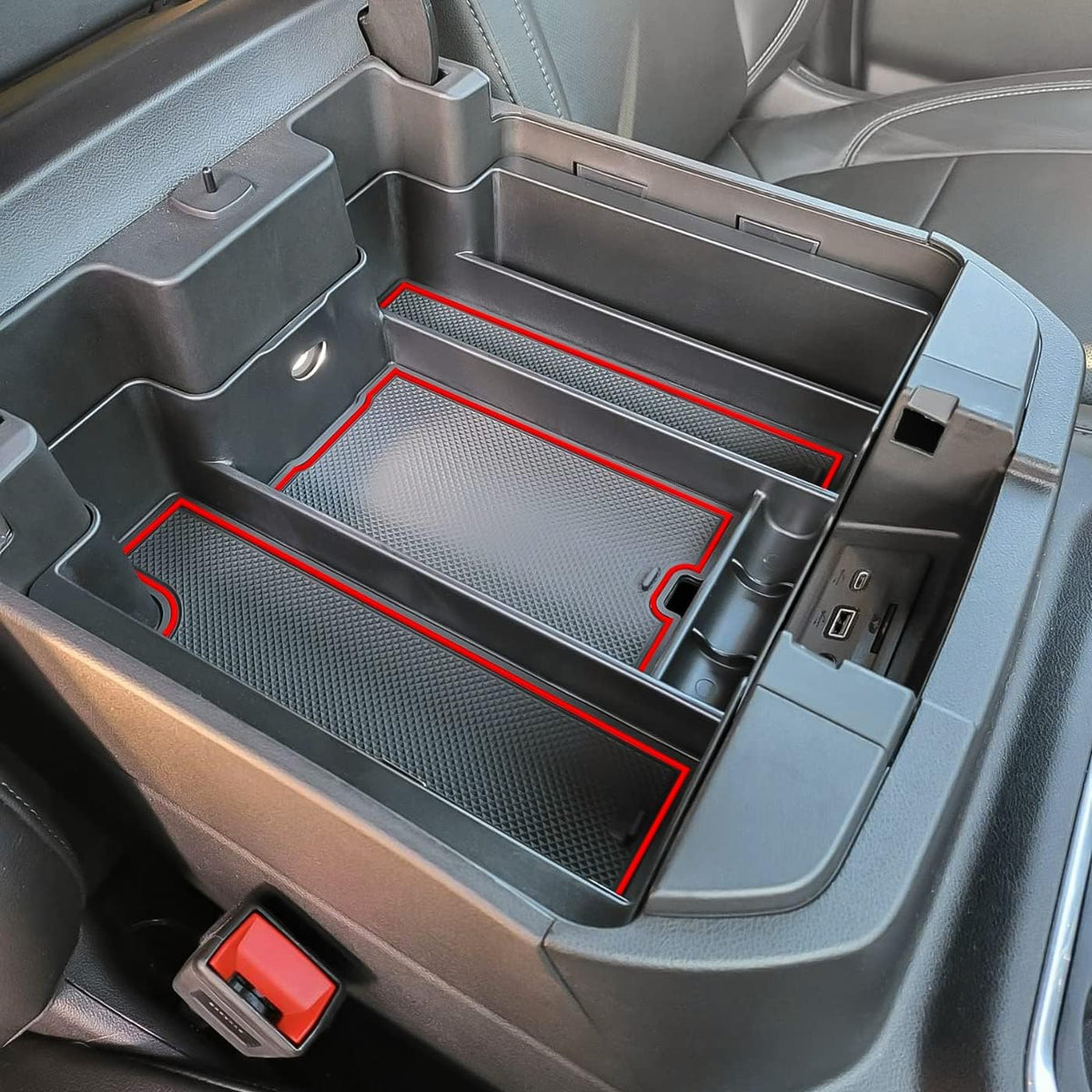 Center Console Organizer for 2019-2023 Chevy Silverado/GMC Sierra