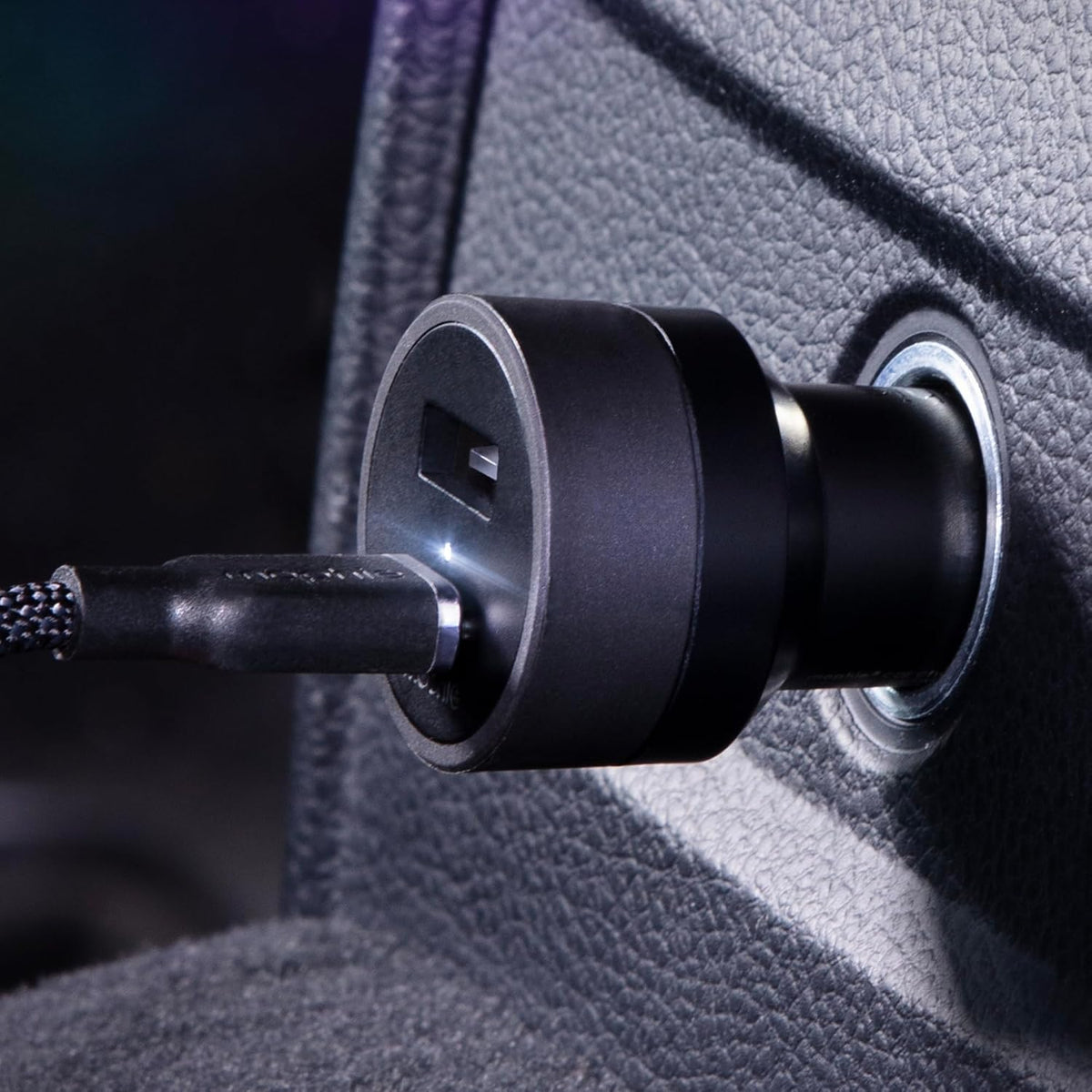 Mophie 42W Dual USB-C + USB-A Car Charger, Universal AUX Compatibility