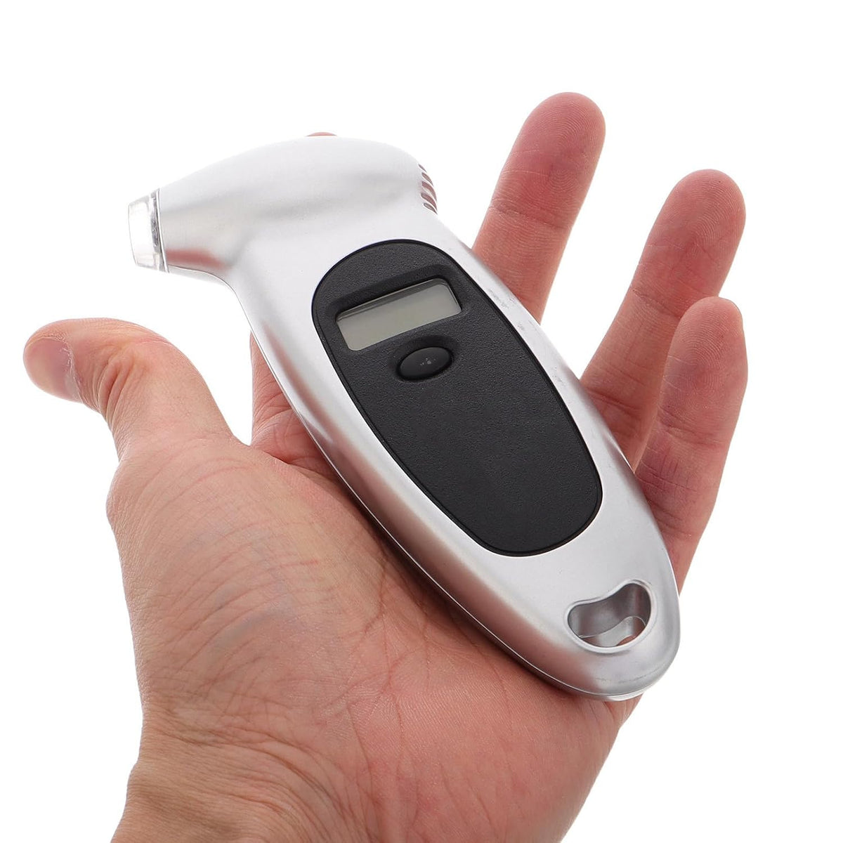 Generic Digital Tire Pressure Gauge with LCD Display Portable Car Tire Air Tester for Cars Convenient Plastic Body for On-the-go Driving