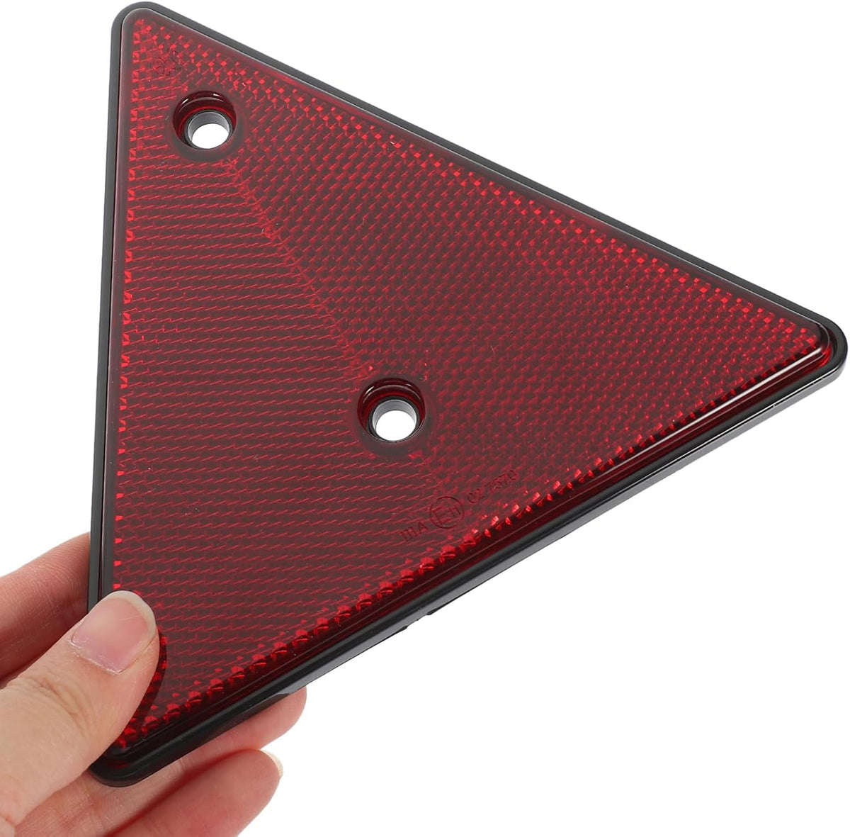 2pcs Triangle Emergency Warning Signs Reflective PVC Roadside Safety